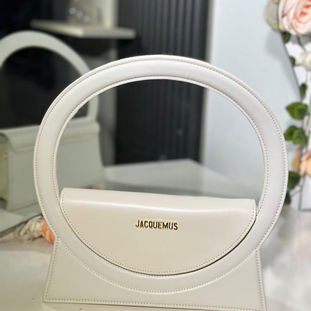 Jacquemus White Leather Women's Bag